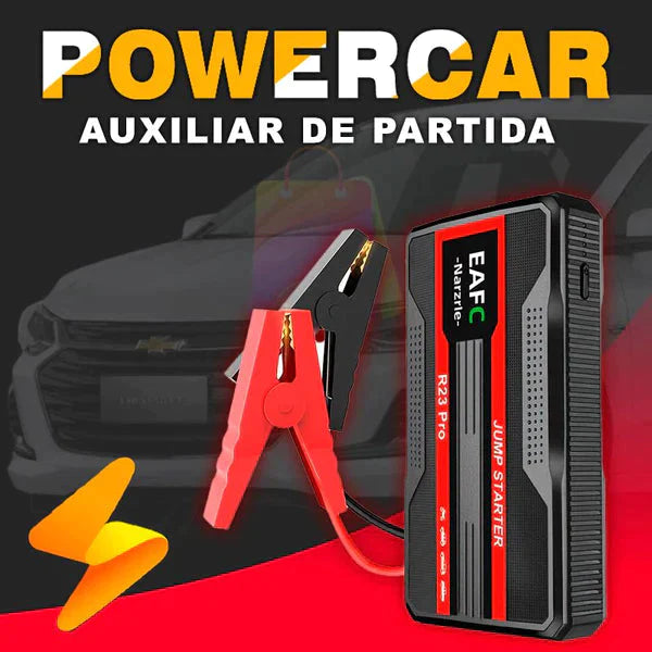 Auxiliar de Partida de Carro 12v e 20000mah